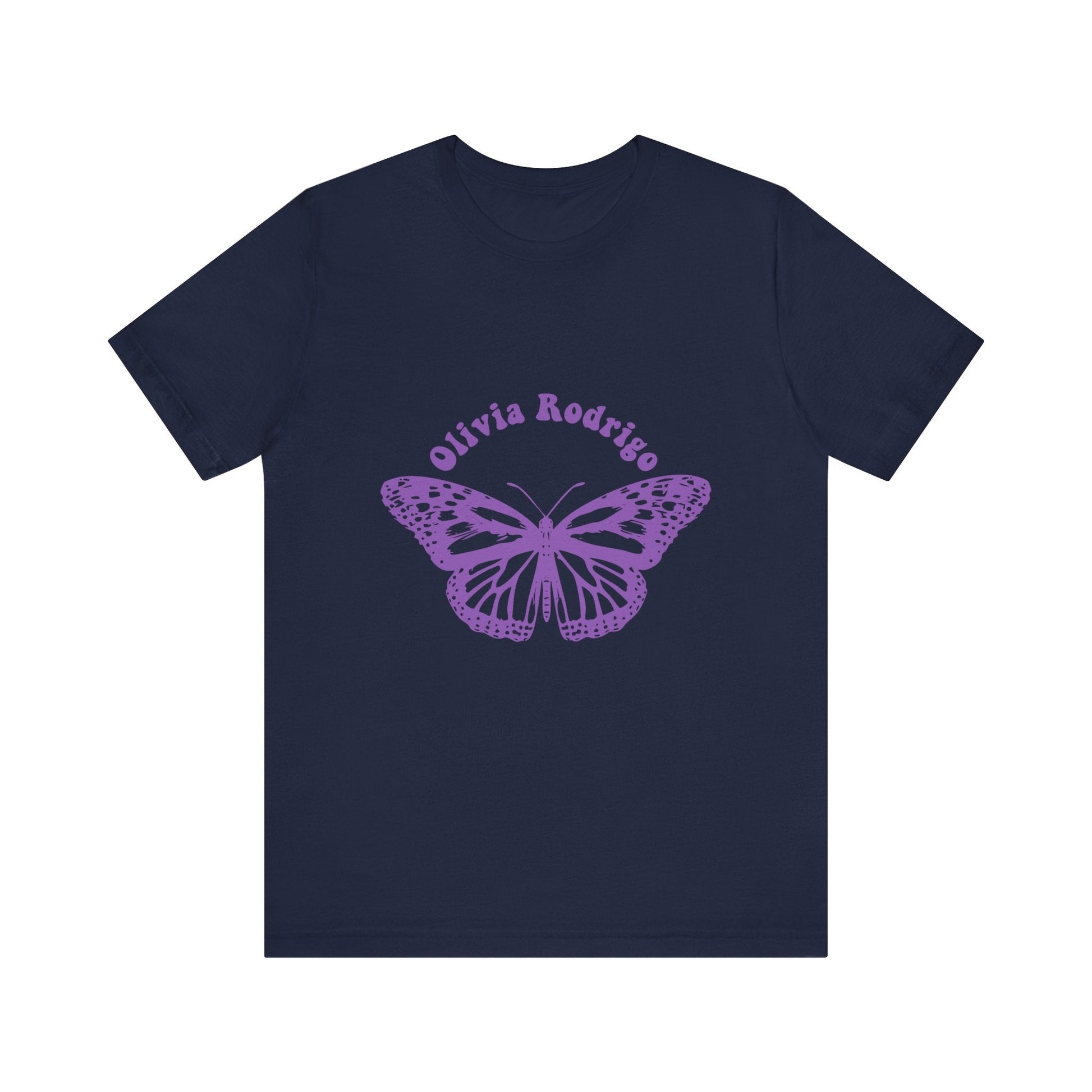 Olivia Rodrigo Unisex Jersey Short Sleeve Tee - With Butterfly Printify