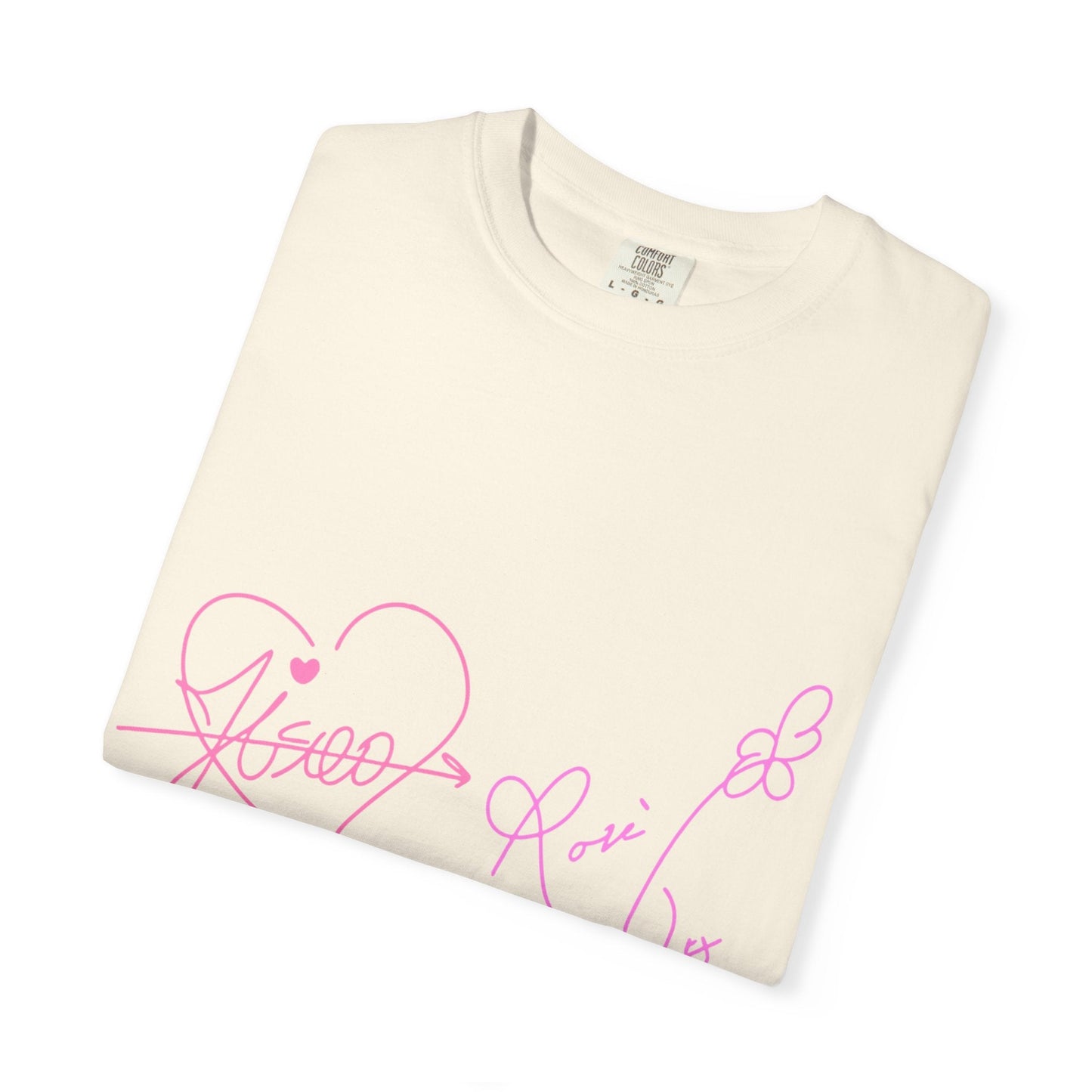 Signature Autograph – Dyed T-shirt Printify