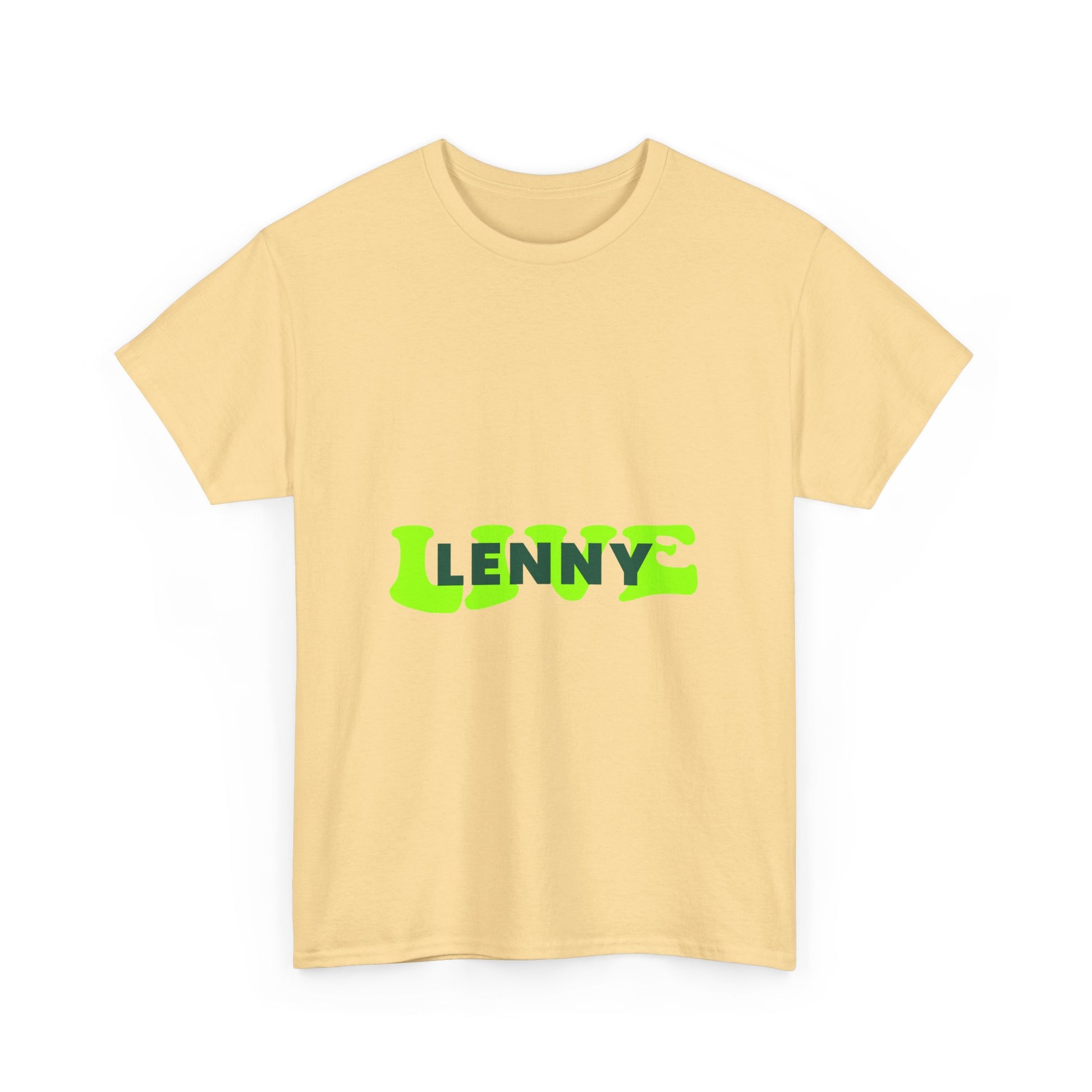 Live Lenny Pop Unisex Heavy cotton tee Printify