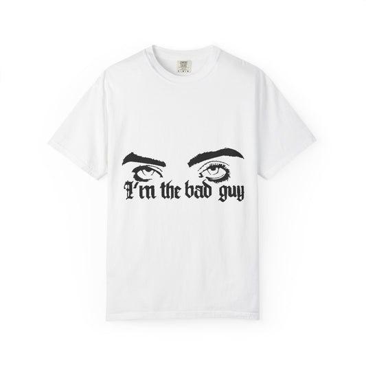 Billie Eilish Inspired Dyed T-shirt – Eyes & Shadows Gothic Edition Printify