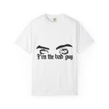 Billie Eilish Inspired Dyed T-shirt – Eyes & Shadows Gothic Edition Printify