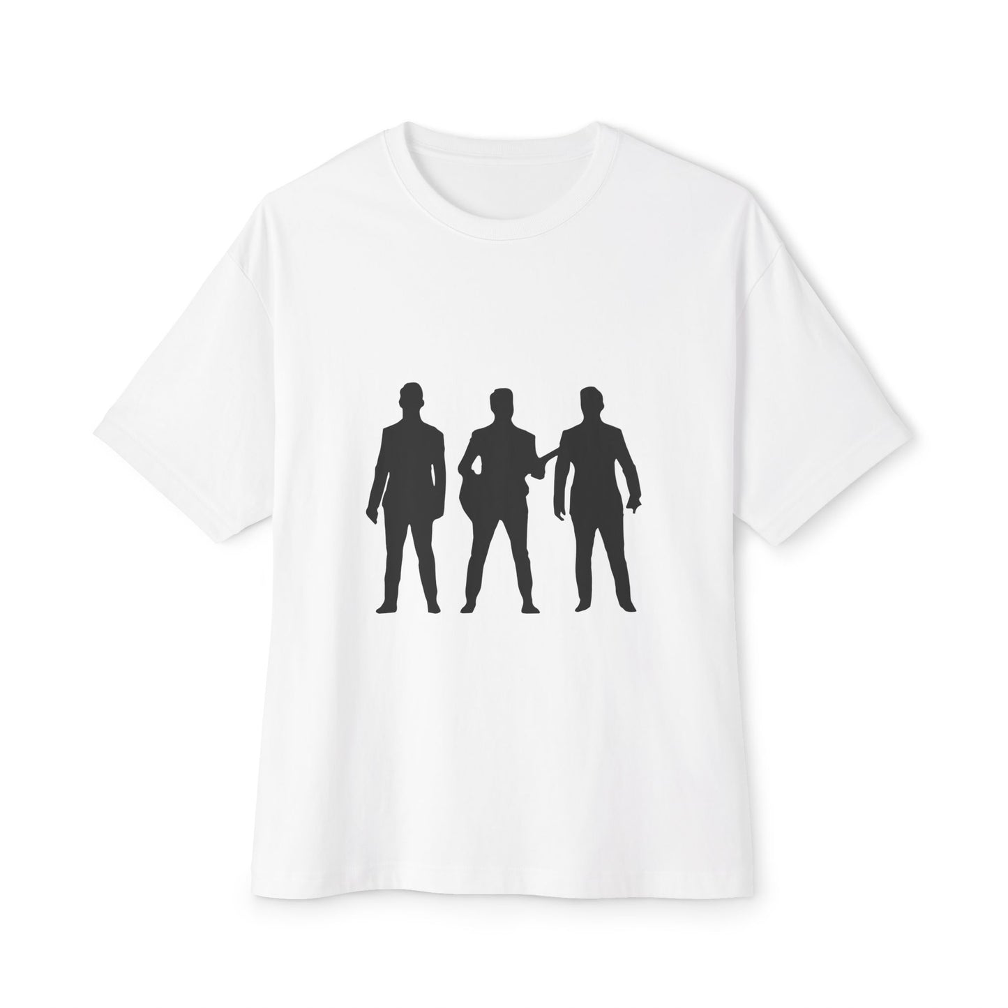 Trendy Black Unisex Oversized Boxy Tee - snazzymerch