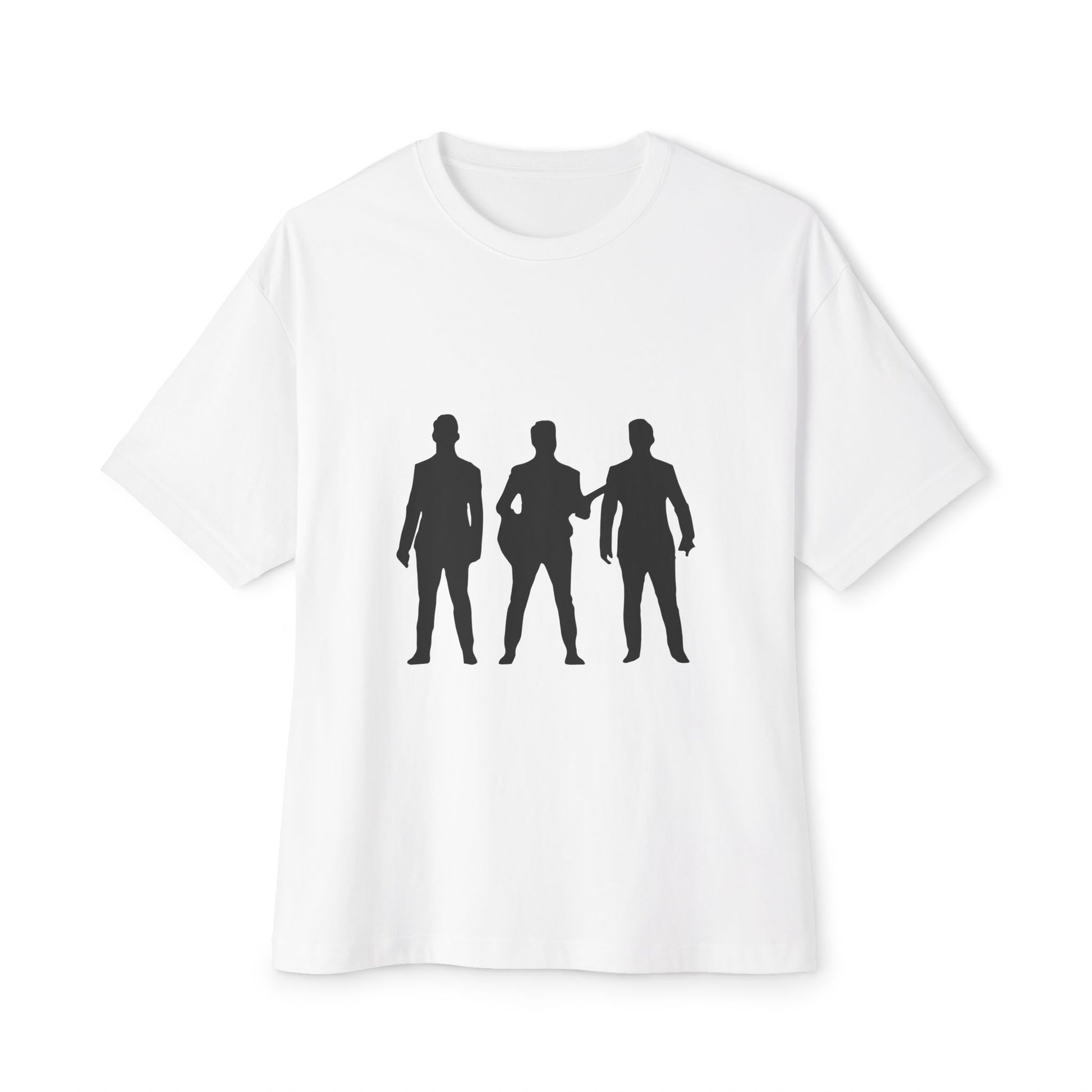 Trendy Black Unisex Oversized Boxy Tee - snazzymerch