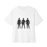 Trendy Black Unisex Oversized Boxy Tee - snazzymerch