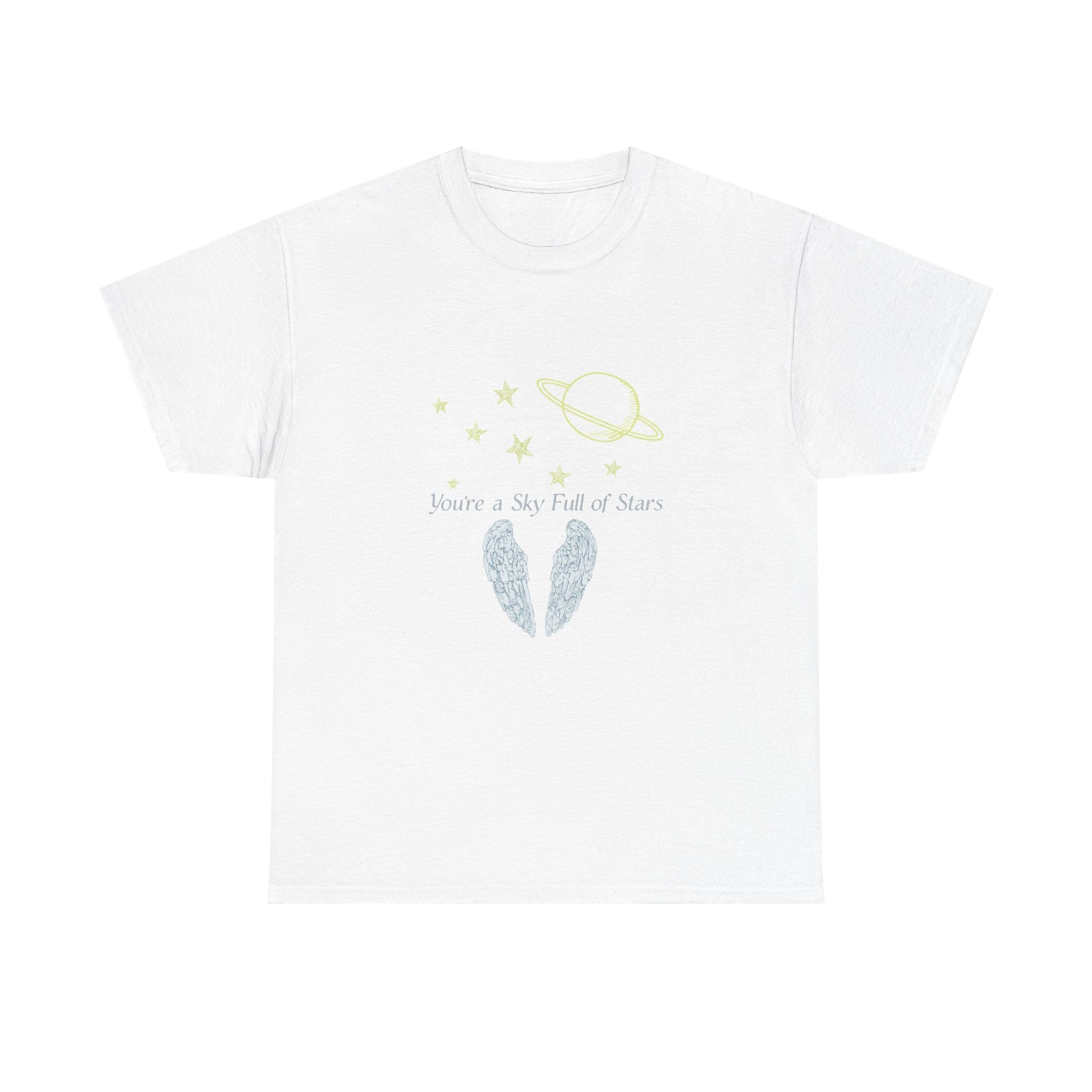 Starry Sky Wings Unisex Cotton Tee Printify