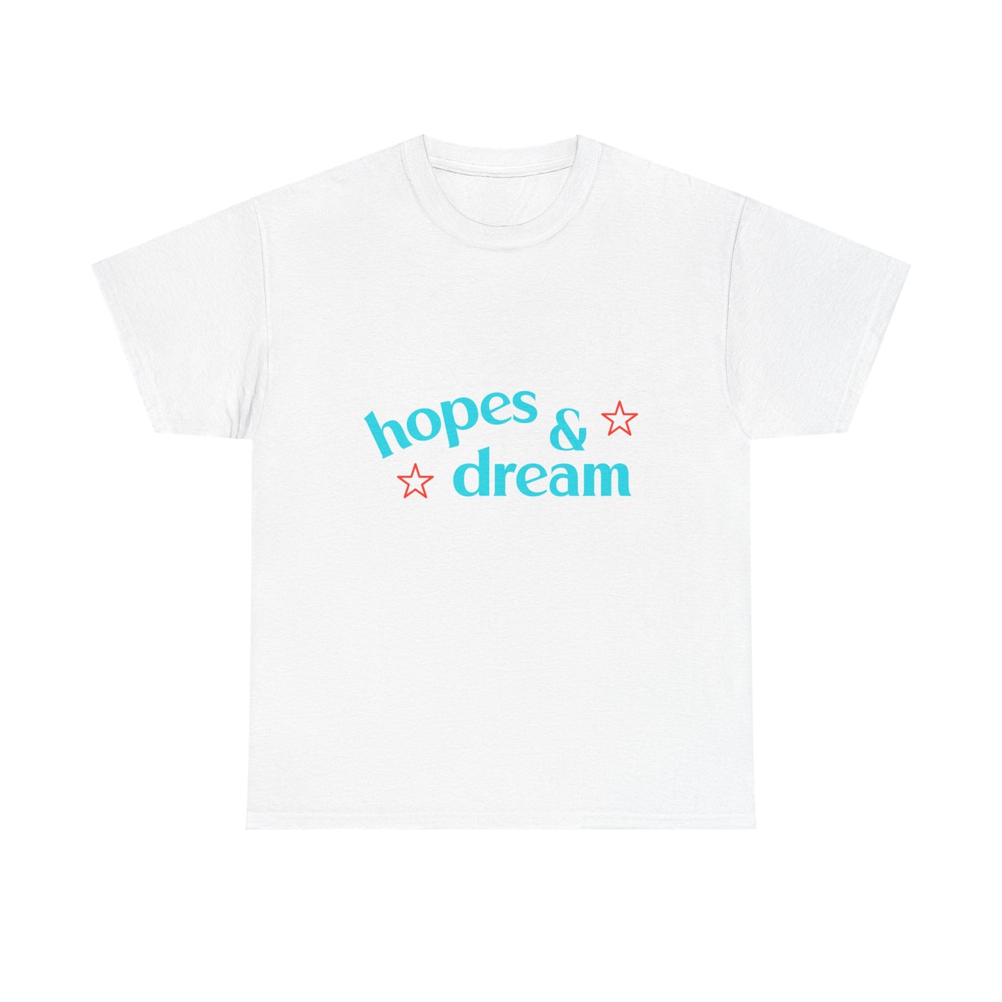 Hopes & Dreams Star Unisex Heavy Cotton Tee - snazzymerch