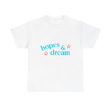 Hopes & Dreams Star Unisex Heavy Cotton Tee - snazzymerch