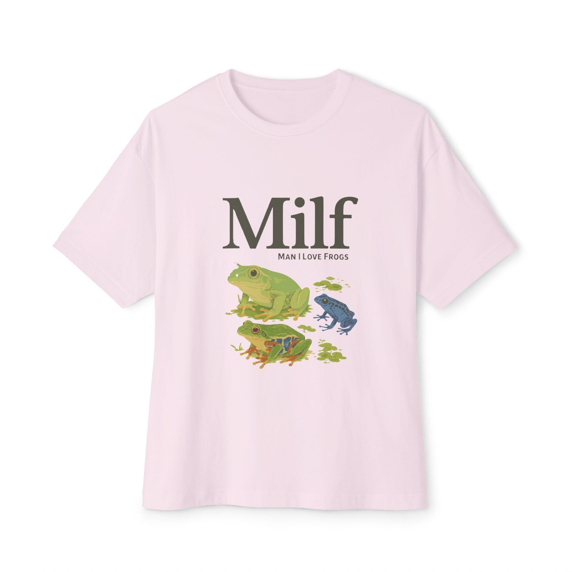 Unisex Oversized Tee – Snazzy Funny Milf Edition Printify