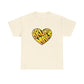 Loud Love Retro Heart Unisex Heavy cotton Tee Printify