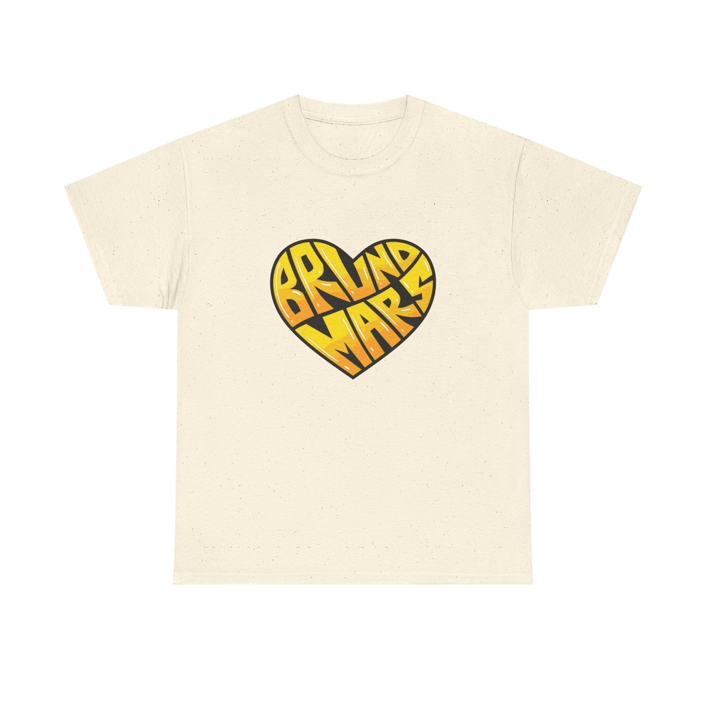 Loud Love Retro Heart Unisex Heavy cotton Tee Printify