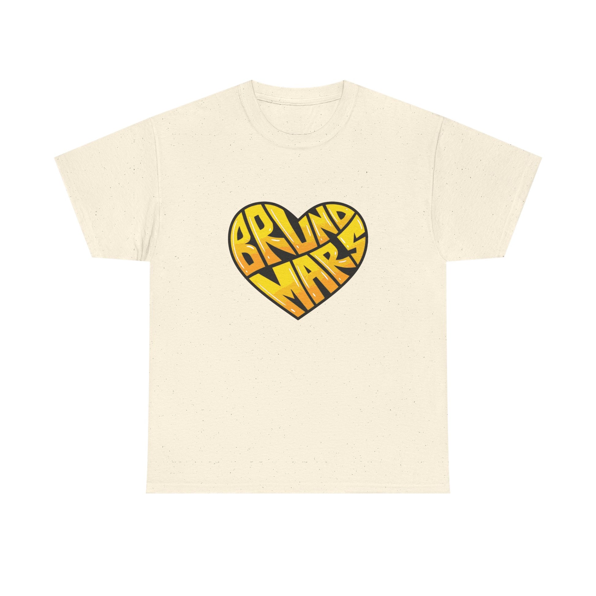 Loud Love Retro Heart Unisex Heavy cotton Tee Printify