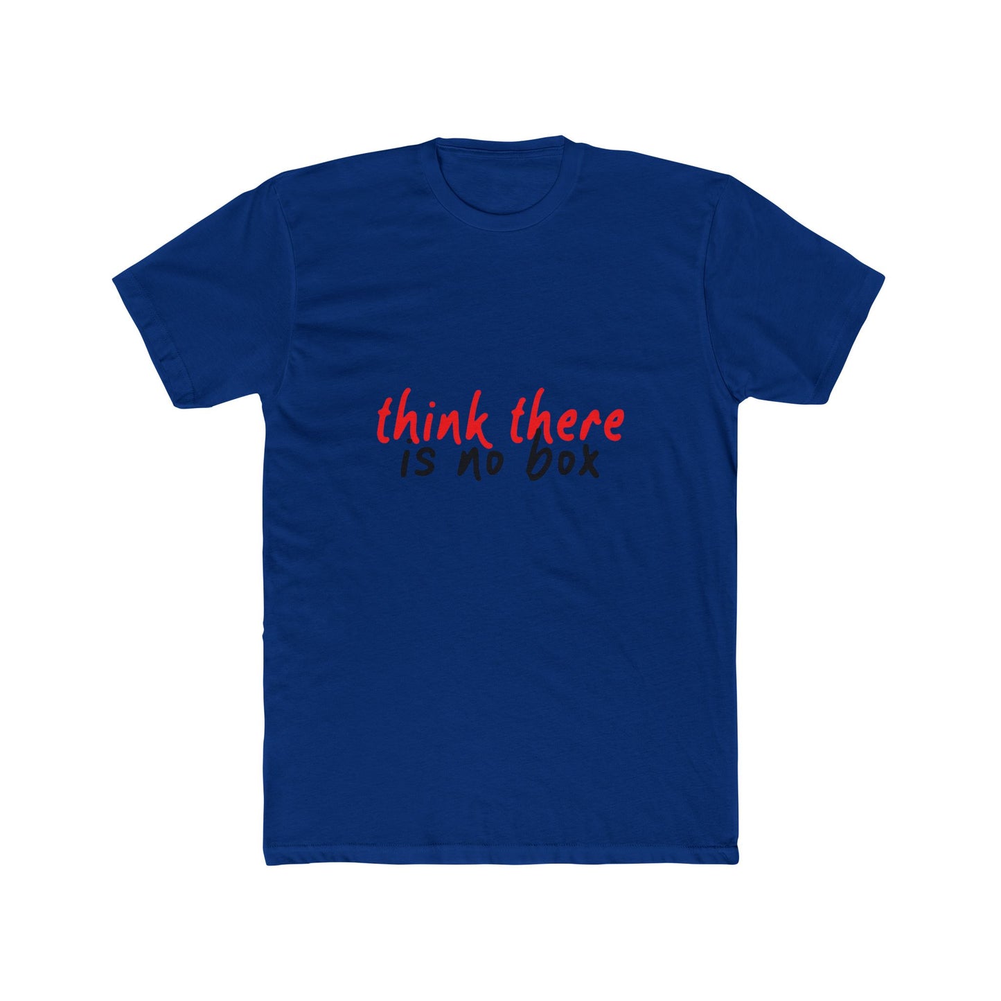Think There Handwritten Unisex Cotton Tee - snazzymerch