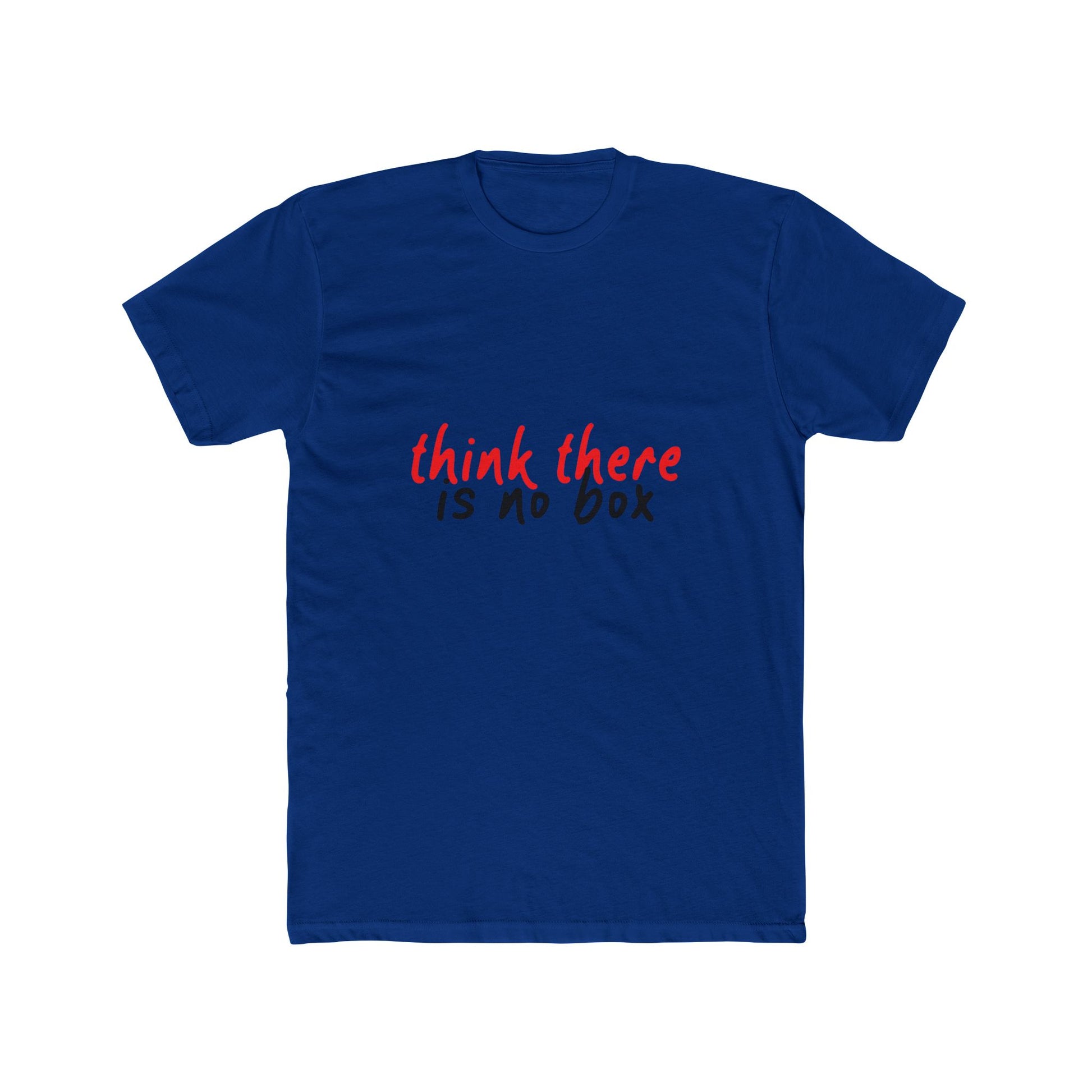 Think There Handwritten Unisex Cotton Tee - snazzymerch