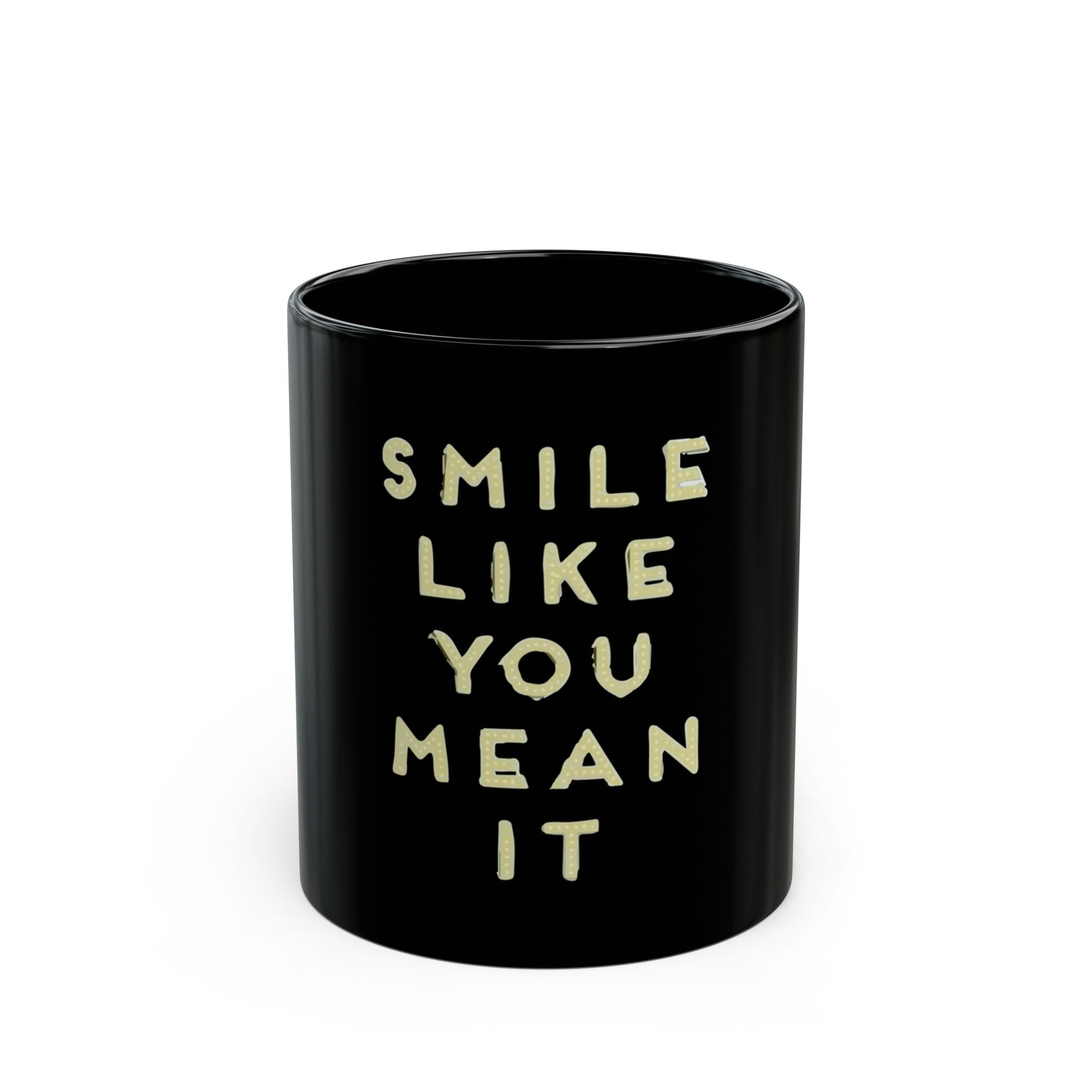 Glow-Inspired Quote Black Mug (11oz, 15oz) - snazzymerch