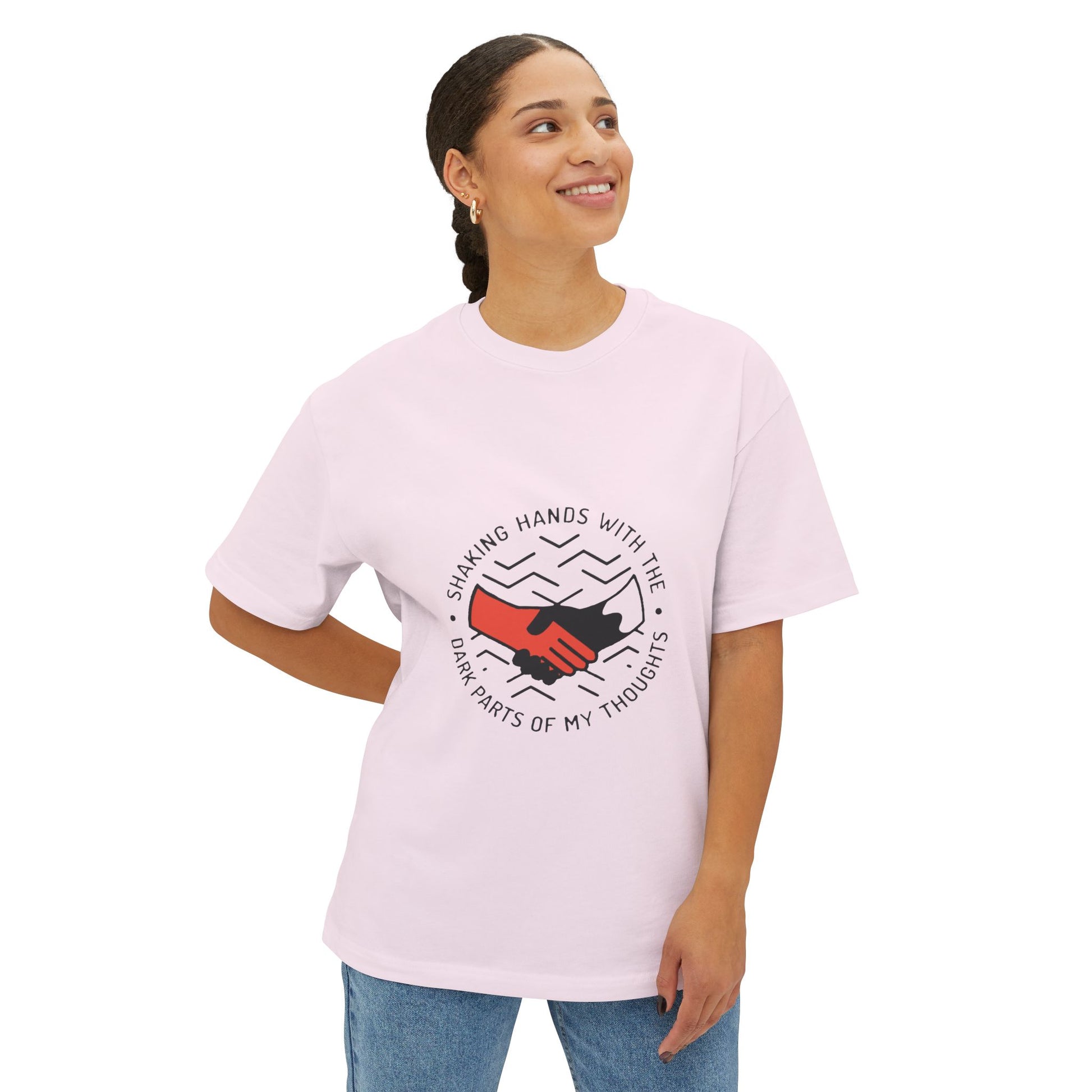 Dark Grip Unisex Oversized Boxy Tee - snazzymerch