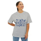 Act F*cking Nice Quote-Unisex Oversized Tee Printify
