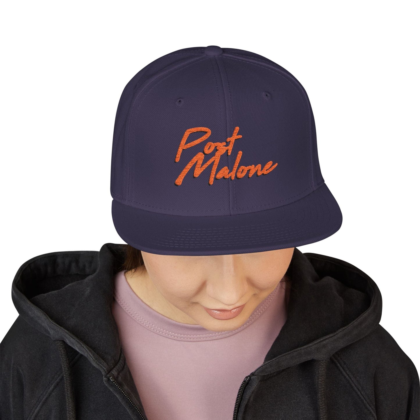 Snapback (Embroidery) – Post Malone Name Design Printify