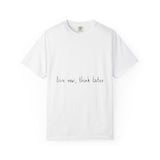 Retro Heart & Self Love Unisex Garment-Dyed T-shirt - snazzymerch