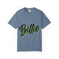 Billie Eilish Inspired Dyed T-shirt – Electric Script Vibes Edition Printify