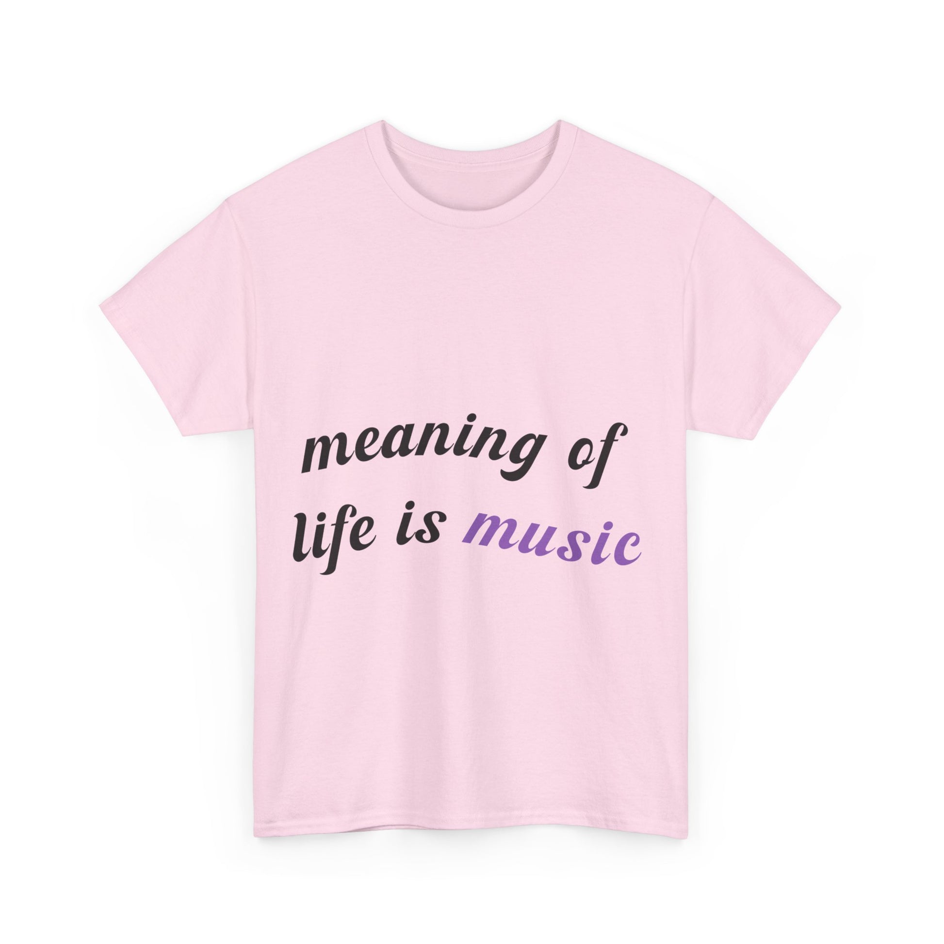 Feel the Music Vibe Unisex Heavy cotton tee Printify