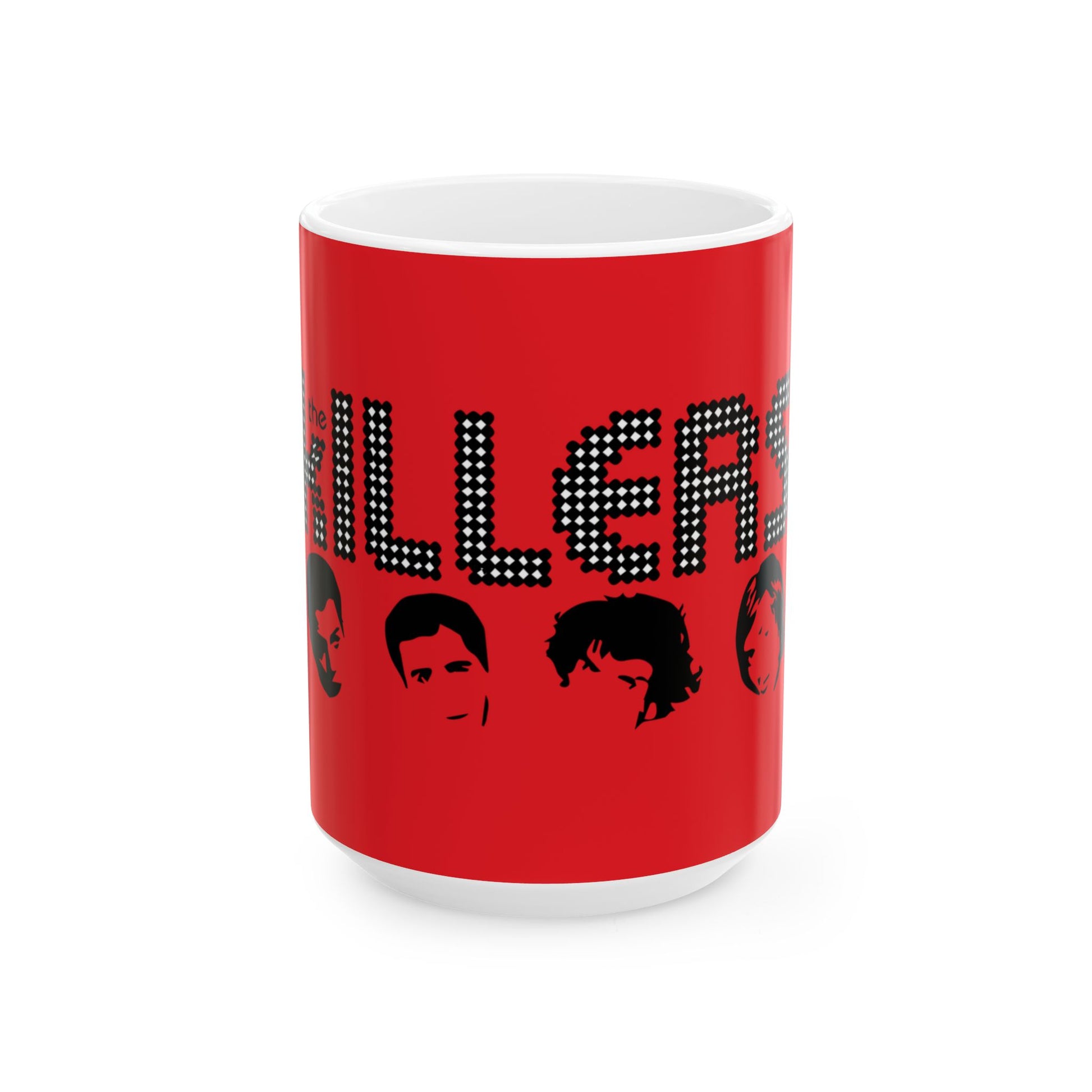 Diamond Dot Retro Ceramic Mug, (11oz, 15oz) - snazzymerch