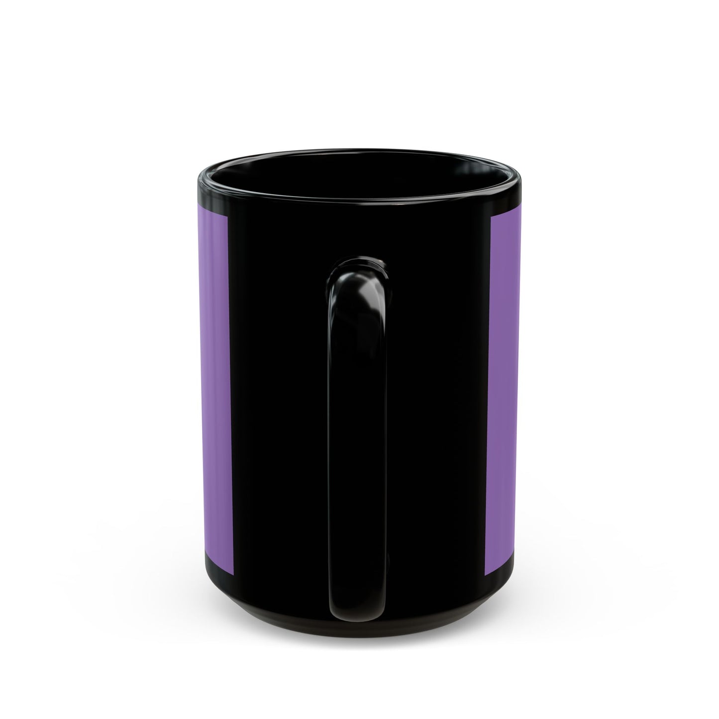 Dot Matrix-Inspired Black Mug (11oz, 15oz) - snazzymerch