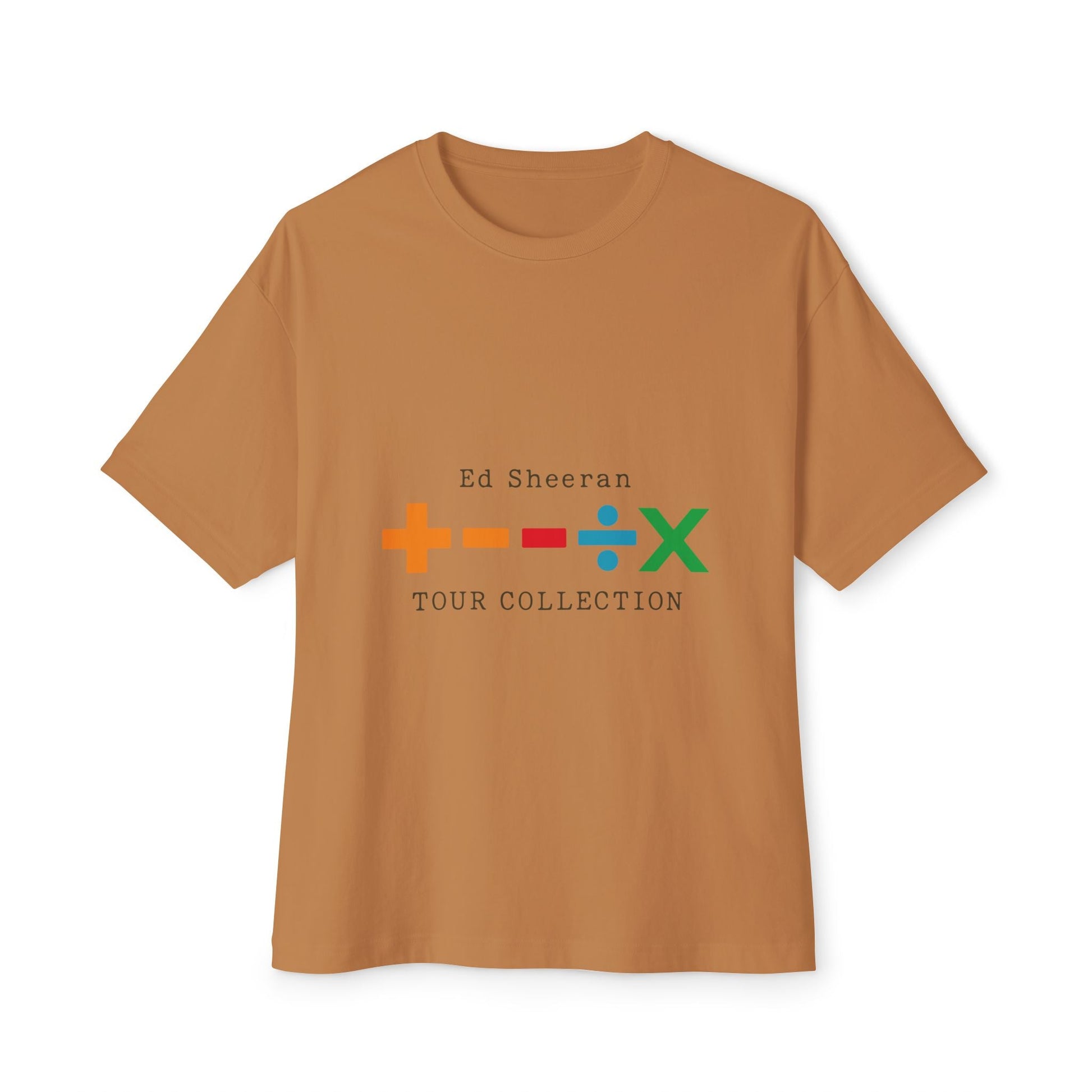 Unisex Oversized Boxy Tee – Ed Sheeran Edition Printify