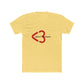 Minimal Heart Icon Unisex Cotton Tee - snazzymerch