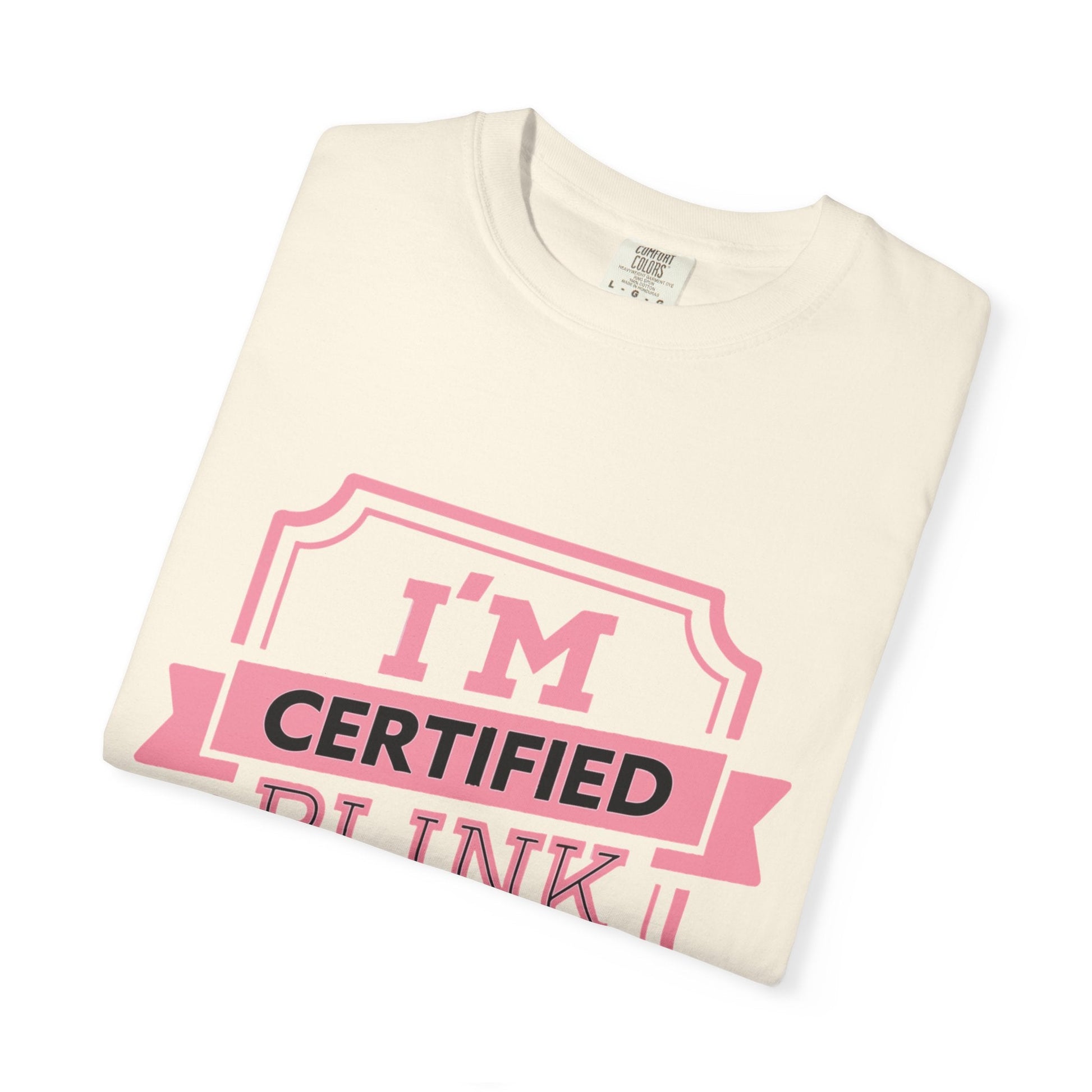 Certified BLINK Badge – Dyed T-shirt Printify