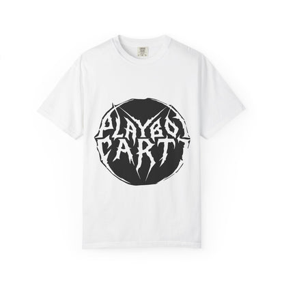 Gothic Circle White Logo - snazzymerch