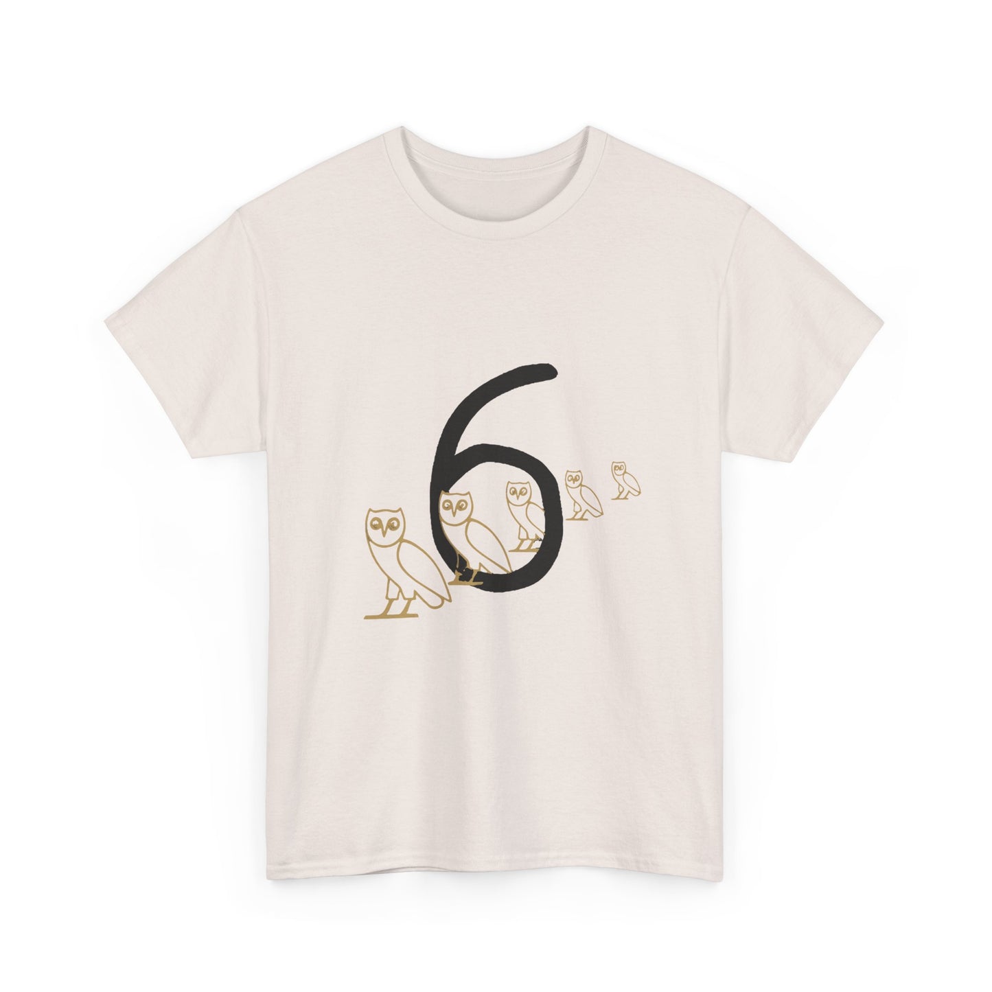 OVO Owl Evolution Heavy Cotton Tee Printify