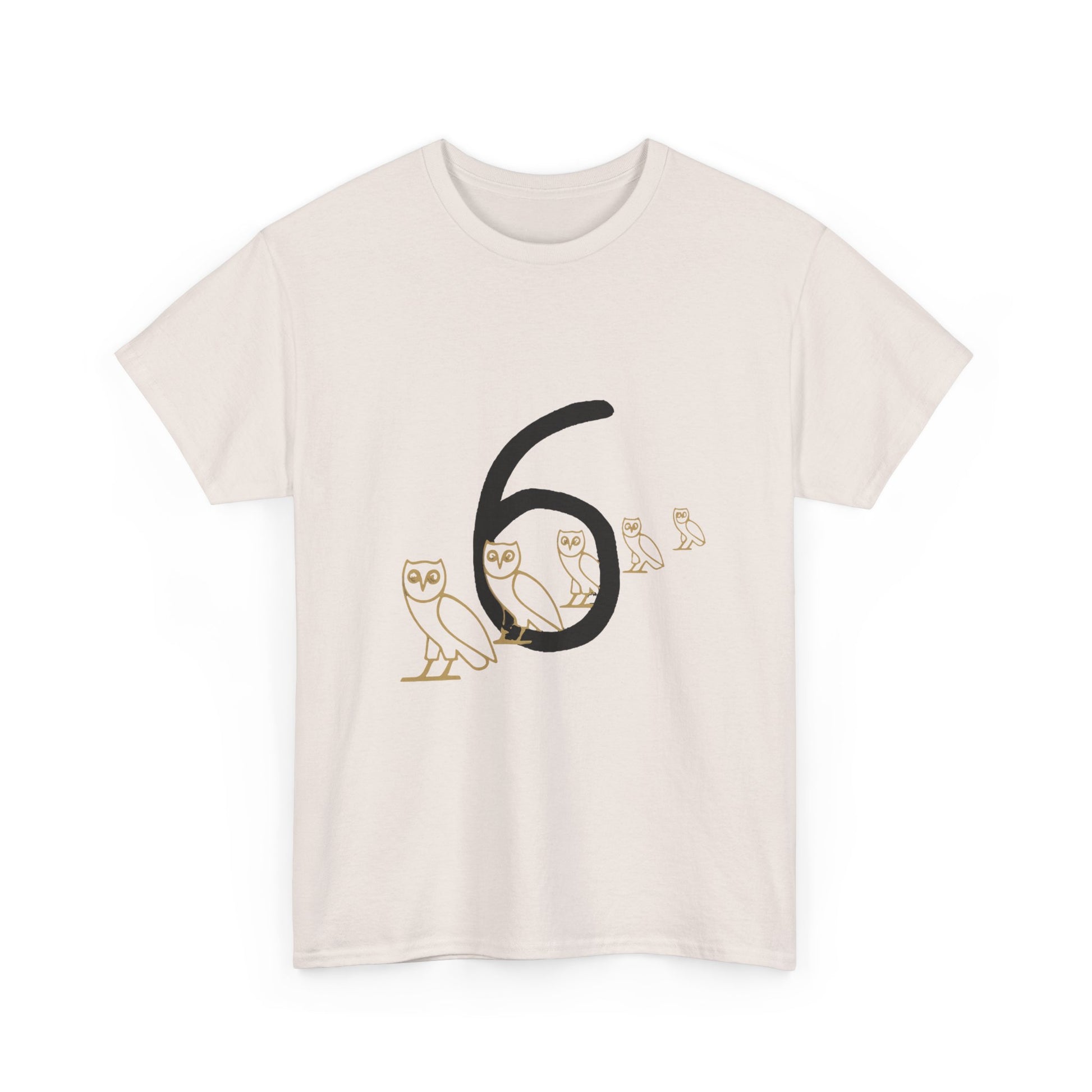 OVO Owl Evolution Heavy Cotton Tee Printify