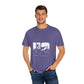 Bold Block Letter Graphic Unisex Garment-Dyed T-shirt - snazzymerch