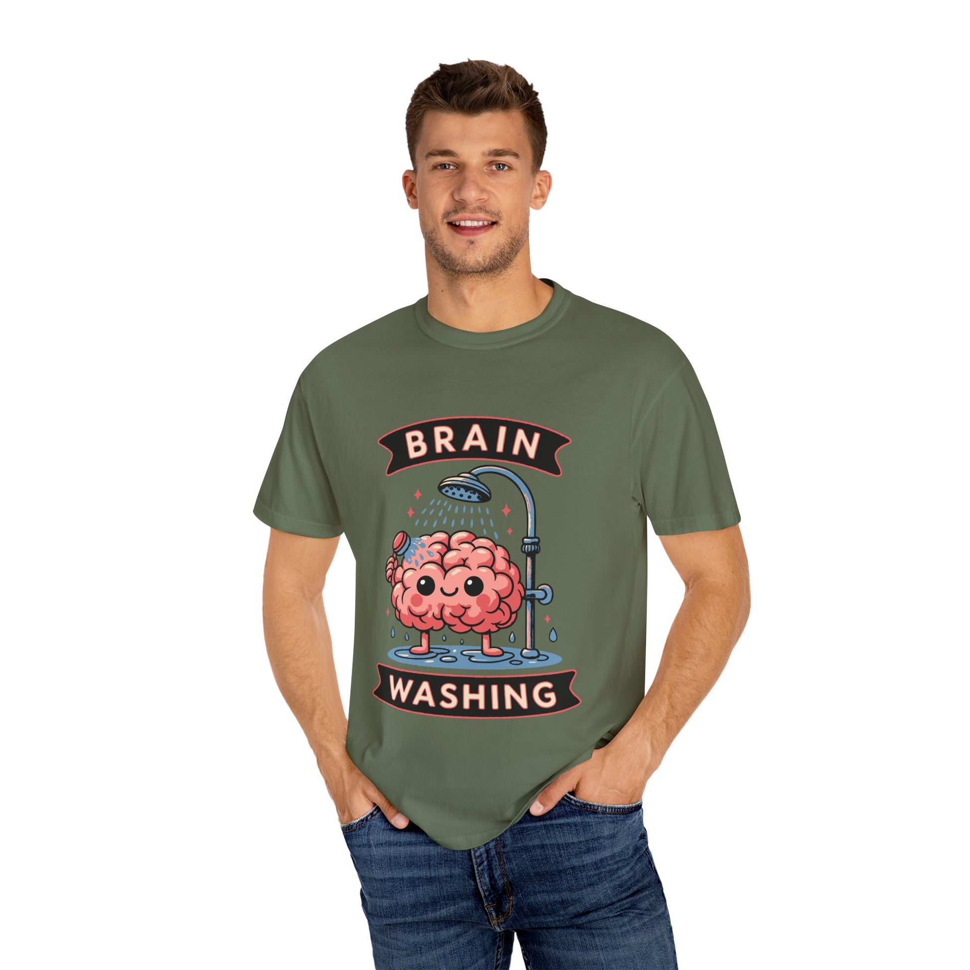 Snazzy Brain Washing Dyed Tee | Vintage Comfort