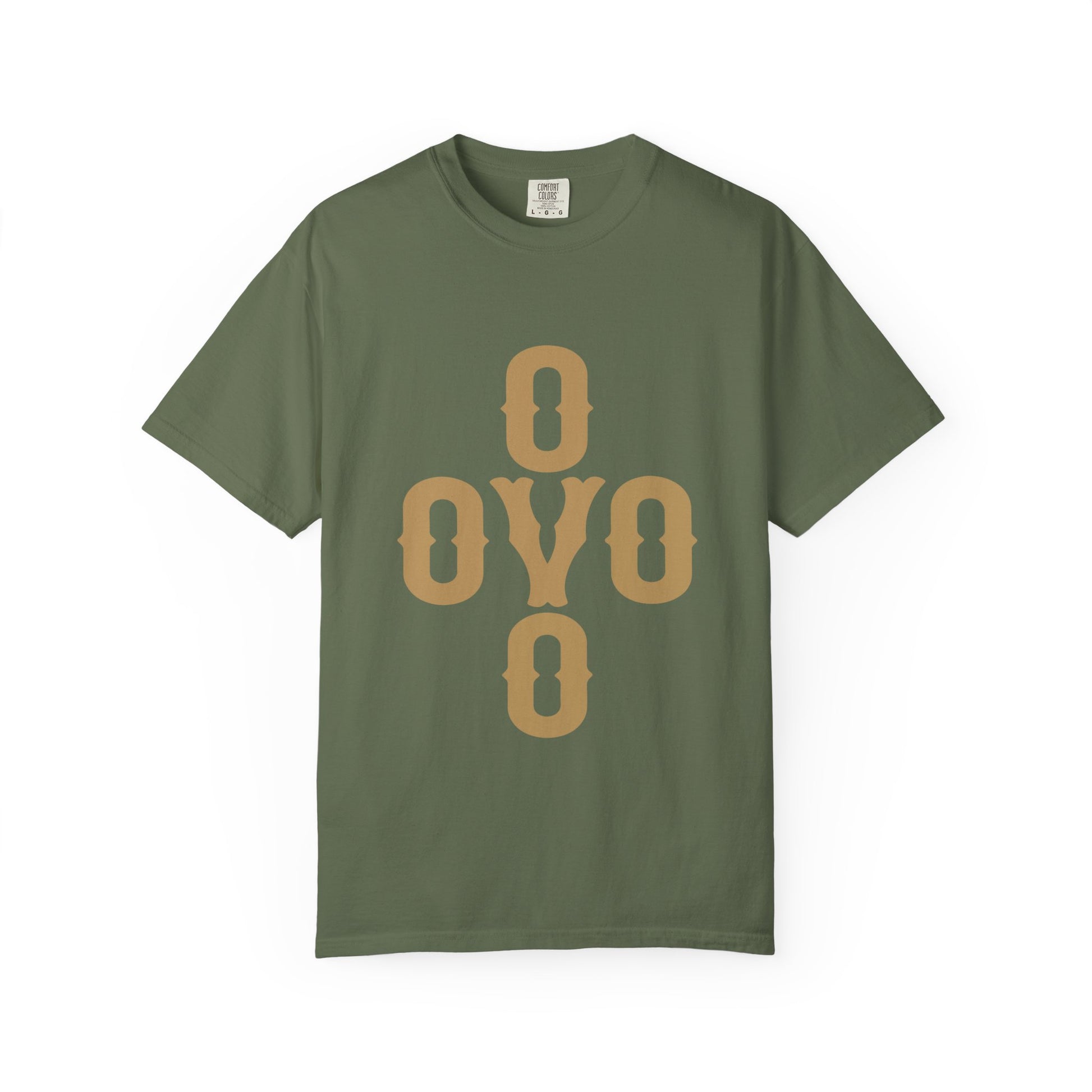 OVO Monogram Stack Dyed Tshirt Printify
