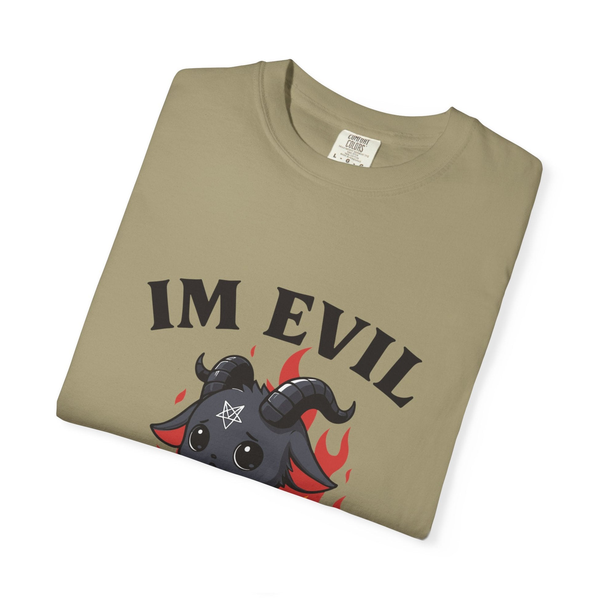 Dyed T-shirt – Snazzy Evil Edition Printify