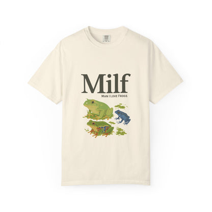 Unisex Garment-Dyed T-shirt – Snazzy Funny Milf Edition Printify