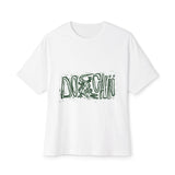 Lizard Lettering Unisex Oversized Boxy Tee - snazzymerch