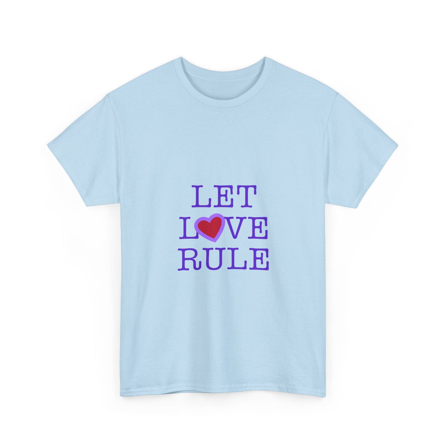 Let Love Rule (Remix) Unisex Heavy cotton tee Printify