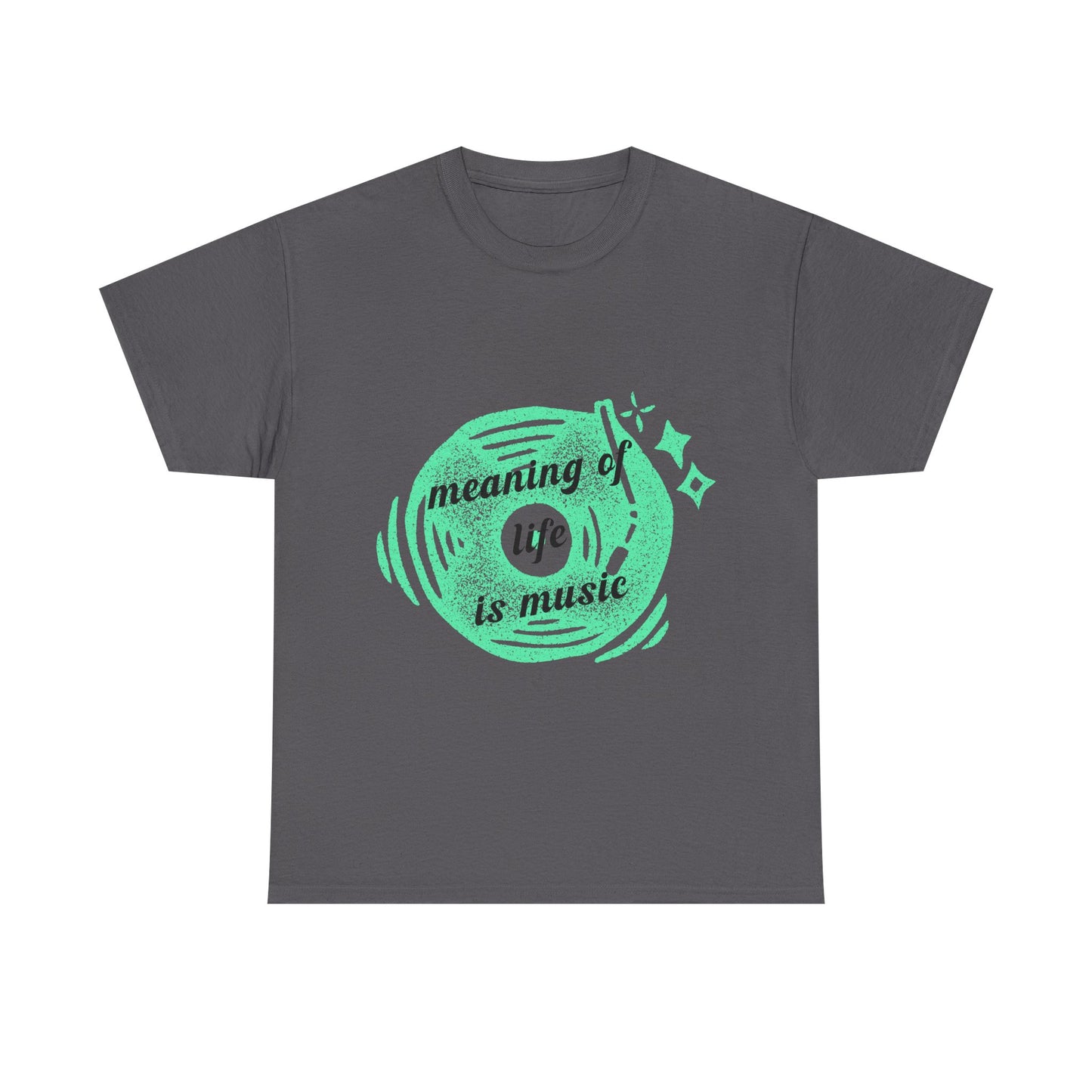 Vinyl Dreams Speak Unisex Heavy cotton tee Printify