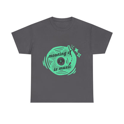 Vinyl Dreams Speak Unisex Heavy cotton tee Printify