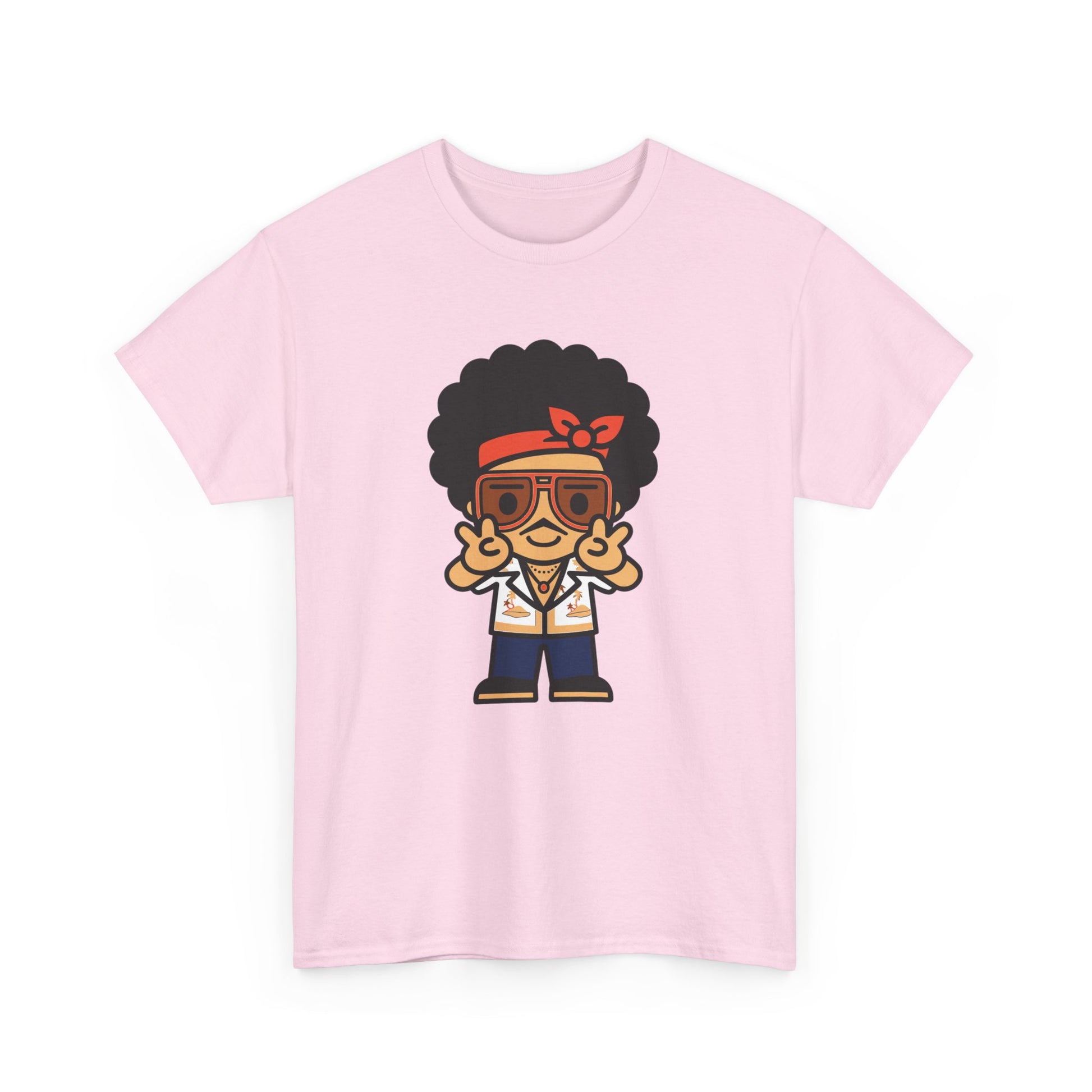 Afro Disco Mood Unisex Heavy cotton Tee Printify