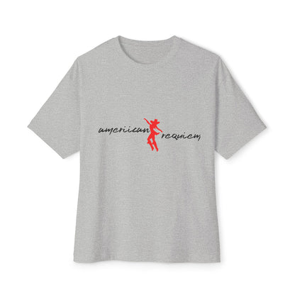 Dancing Cowgirl Unisex Oversized Boxy Tee - snazzymerch