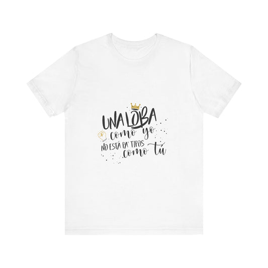 Golden Wolf Energy Unisex jersey short sleeve tee Printify