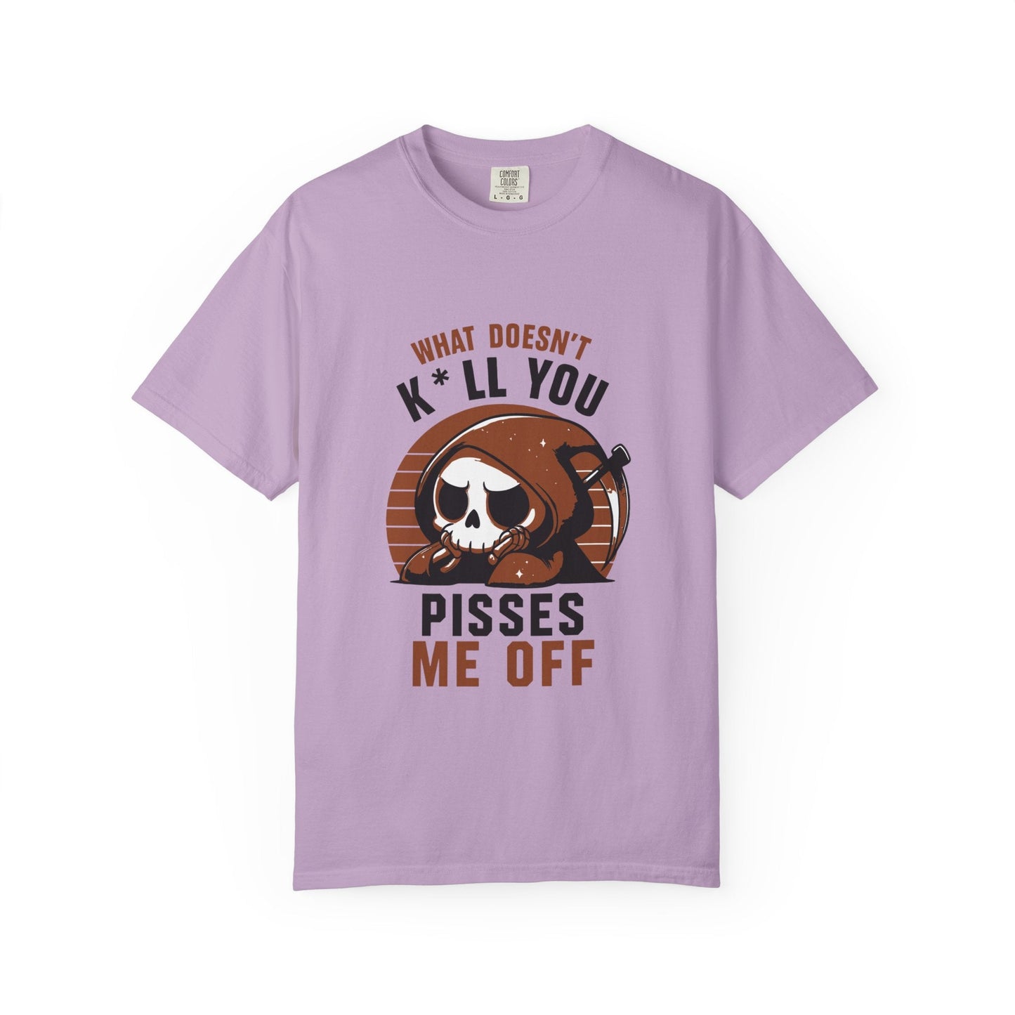 Dyed T-shirt – Snazzy Piss Me off Edition Printify