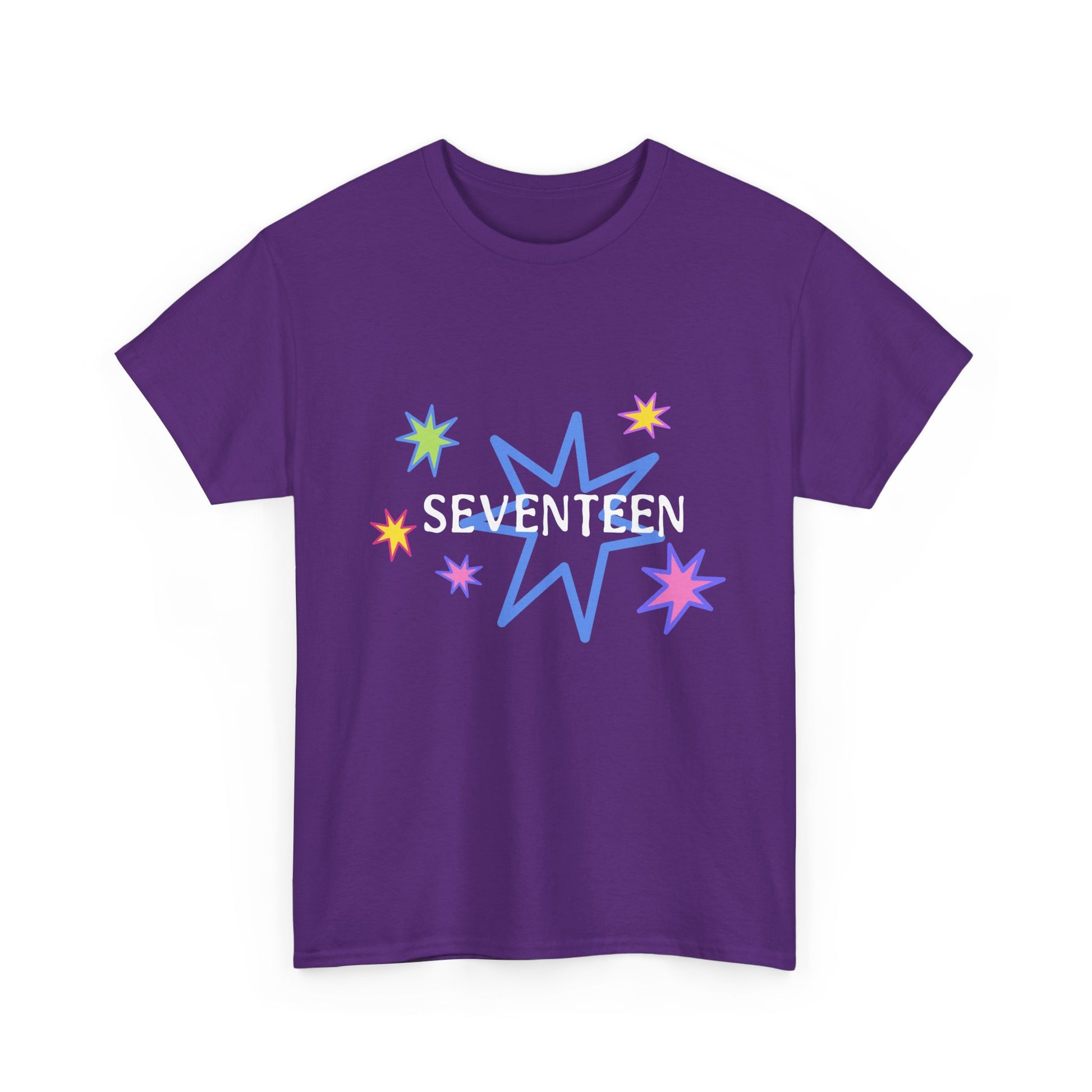 Starlight Seventeen Unisex Heavy Cotton Tee - snazzymerch