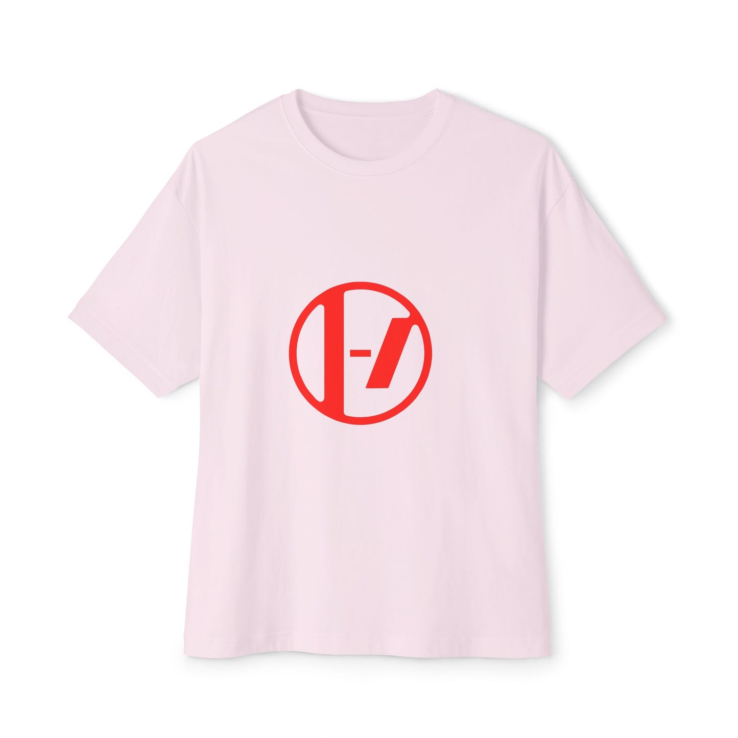 Crimson Orbit Unisex Oversized Boxy Tee - snazzymerch