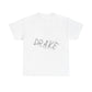 Dra-ke Graffiti Script Heavy Cotton Tee Printify