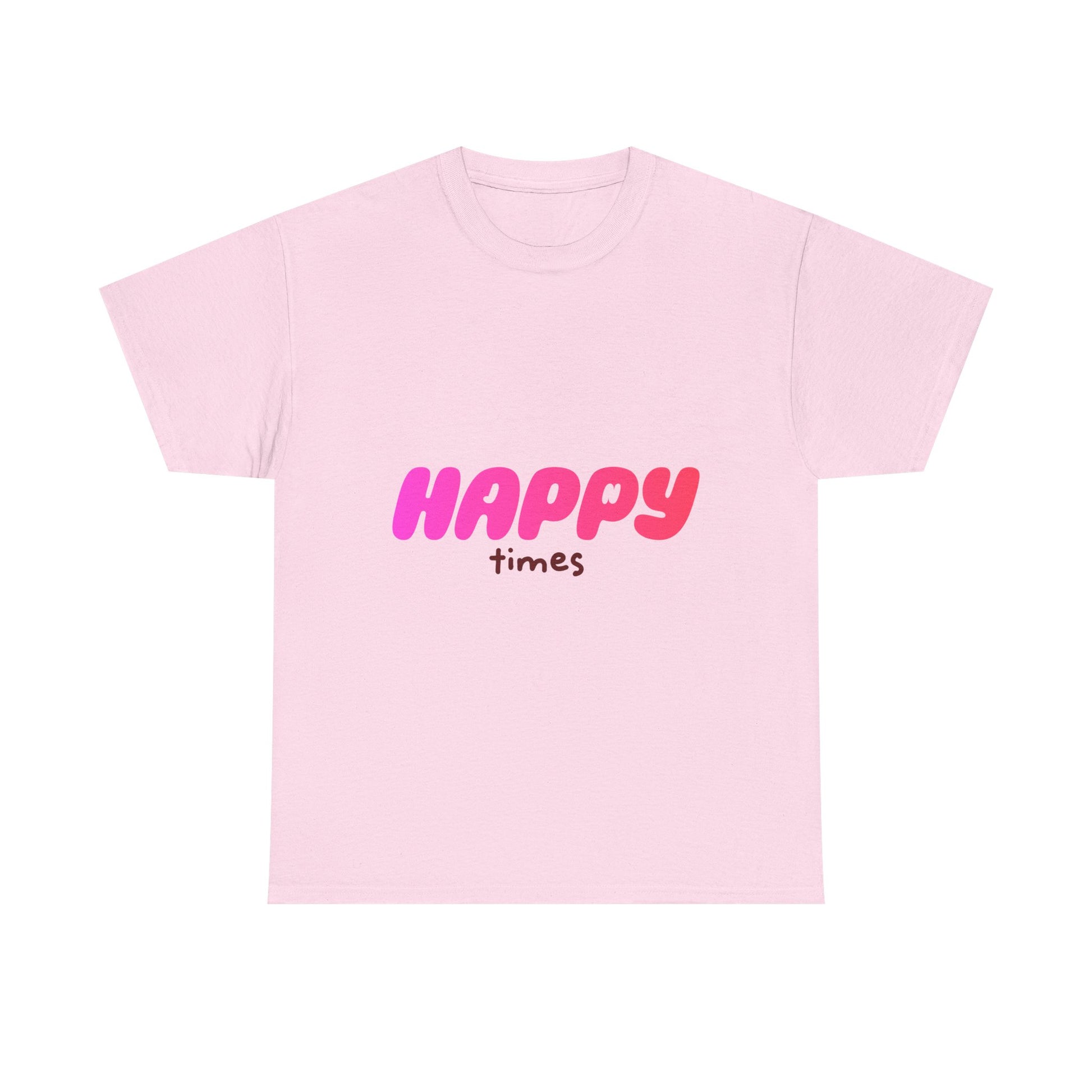 Happy Times Gradient Unisex Heavy Cotton Tee - snazzymerch