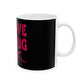 Love & Energy Ceramic Mug, (11oz, 15oz) - snazzymerch